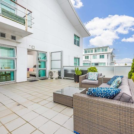 Waterfront Studio 56 Auckland Viaduct Apartment Bagian luar foto