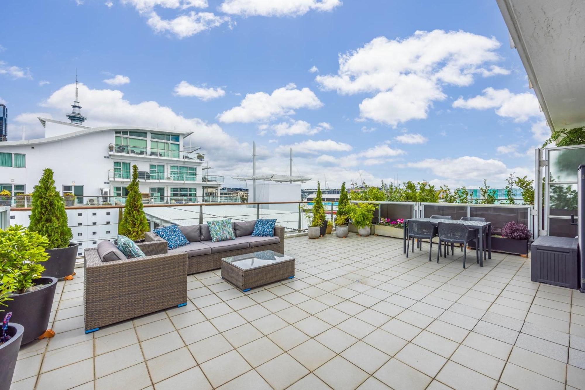 Waterfront Studio 56 Auckland Viaduct Apartment Bagian luar foto