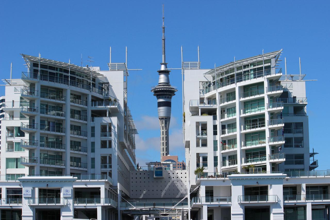 Waterfront Studio 56 Auckland Viaduct Apartment Bagian luar foto