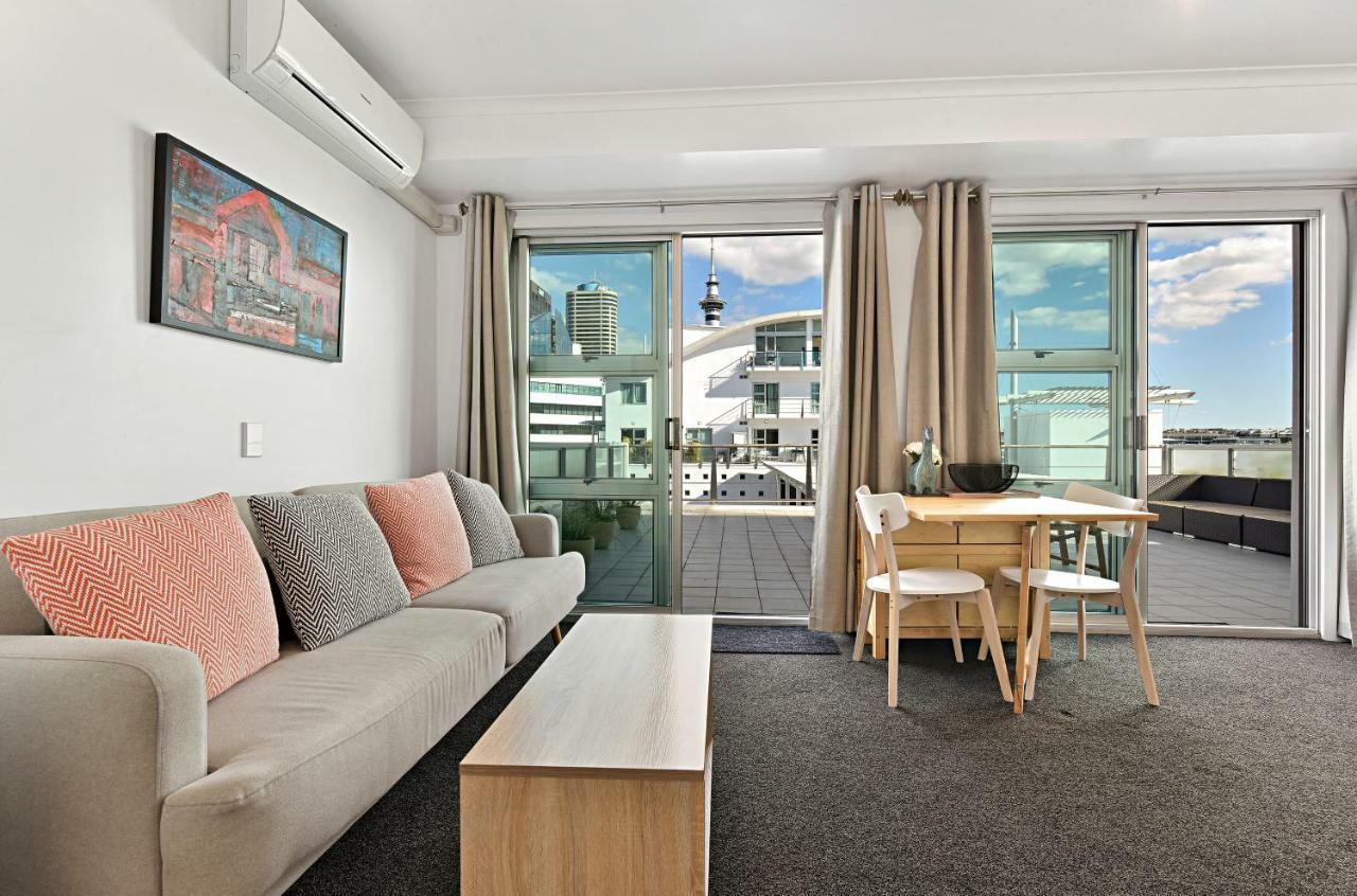 Waterfront Studio 56 Auckland Viaduct Apartment Bagian luar foto